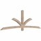 Ekena Millwork Davenport Smooth Timber Gable Bracket, Douglas Fir, 108"W x 36"H x 3 1/2"D x 3 1/2"F, 8/12 Pitch GBW108X36X0404DAV00SDF - alternate 2